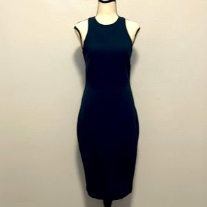 H & M - Midi Dress - Dark Blue size 6